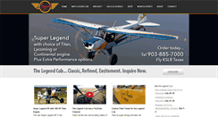 Desktop Screenshot of legend.aero